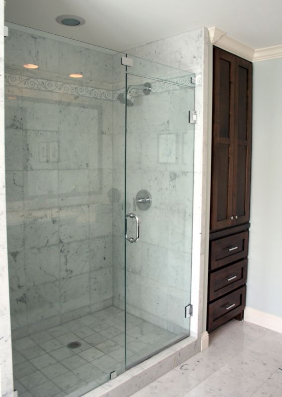 Sleek Shower Installation